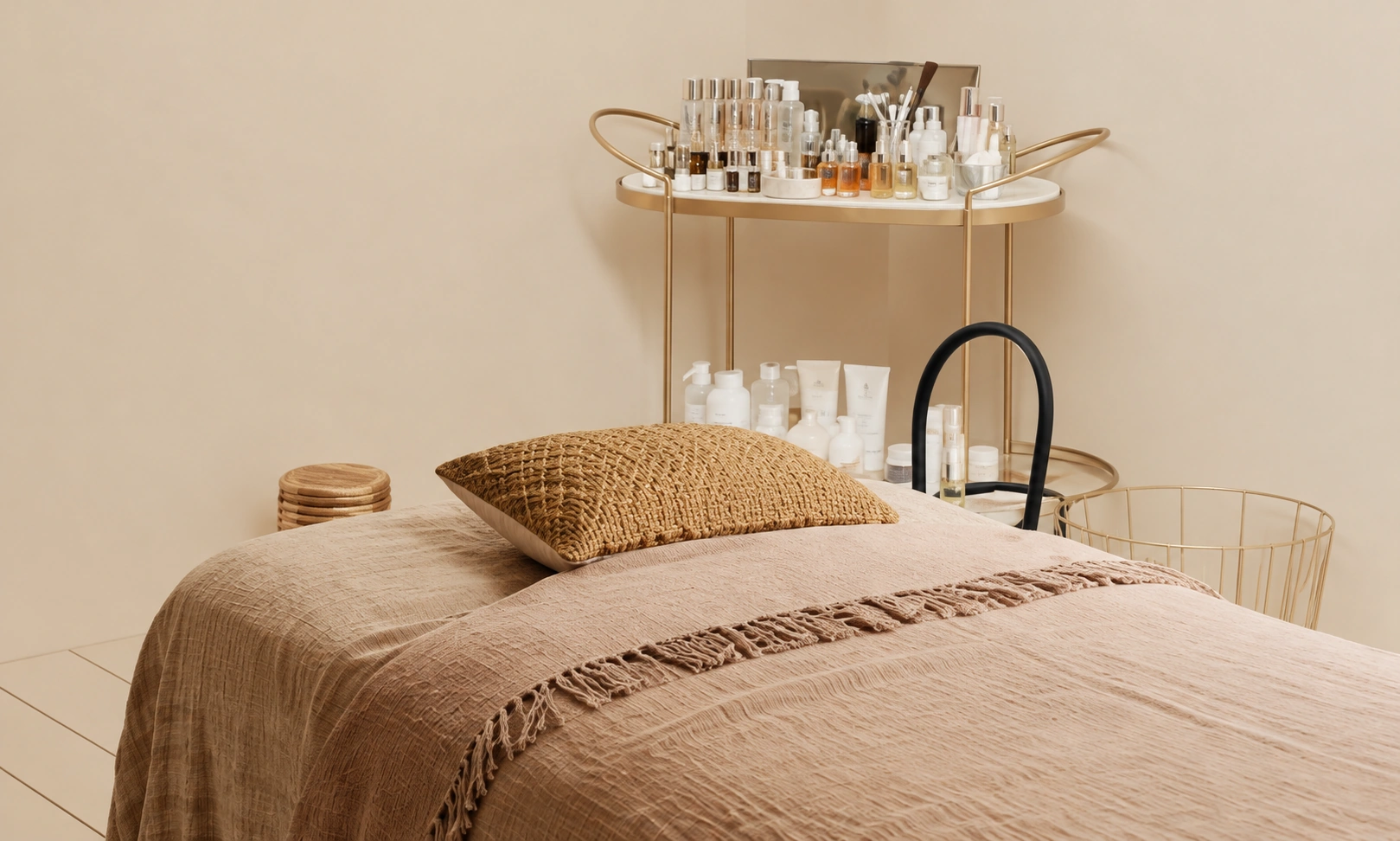 L’Atelier de Beauté – Behandlungsraum mit Liege